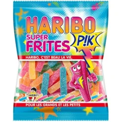 Sachet de bonbons gélifiés - Super Frites Pik - HARIBO - 120 g