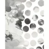 Sachet de confettis de scène argentés en métal ignifuge - 50 g