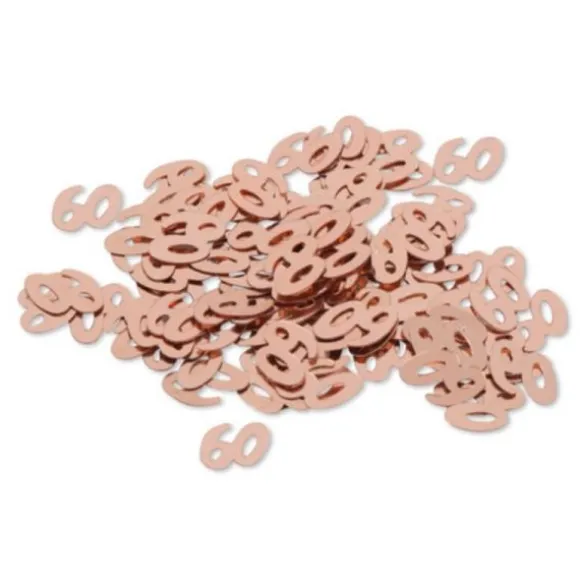 Sachet de confettis de table d'anniversaire "30 ans" - Rose gold