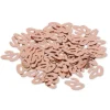 Sachet de confettis de table d'anniversaire "20 ans" - Rose gold