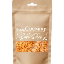 Sachet de décorations sucrées - 55 grammes - Étoiles dorées