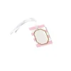 Sachet de 10 Etiquettes Porte-Noms Fille Baby Shower - Rose