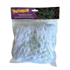 Sachet de 200 g de toile d'araignée blanche et ses 20 araignées phosphorescentes