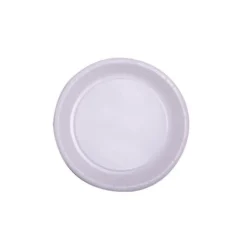 Sachet de 50 Grandes Assiettes Biodégradables - Blanc