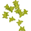 Sachet de 15 Papillons en Gomme Décoration de table - Vert Anis