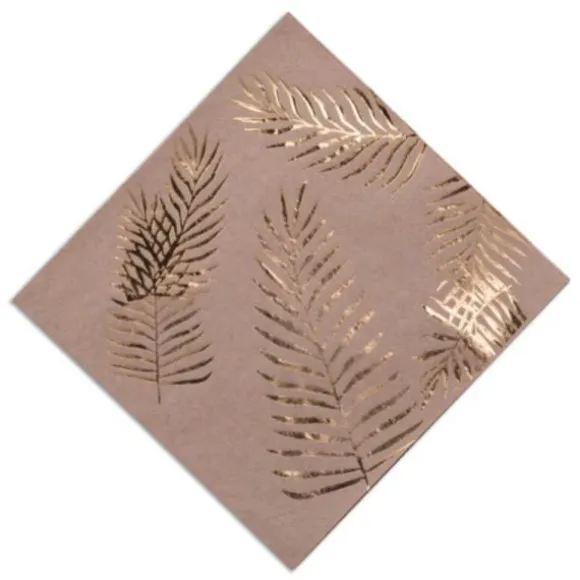 Sachet de 16 serviettes "Tropi-Chic"