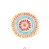 Sachet de 5 tatouages éphémères - Mandala
