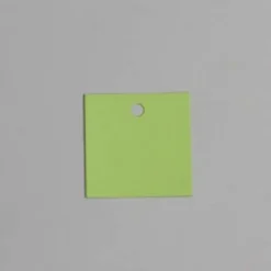 Sachet de 12 étiquettes carrées "Vitamine" - Vert