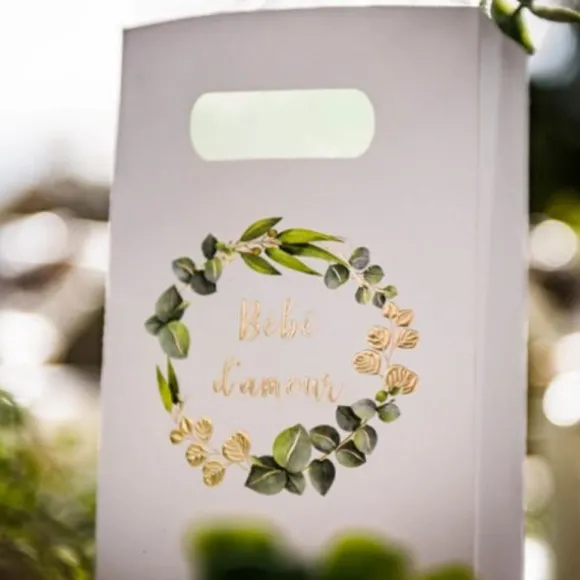 6 Sachets Cadeaux - Bébé d'Amour