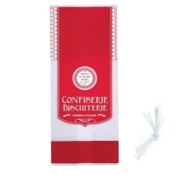 10 Sachets à confiseries transparents - Couleur Aléatoire