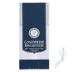 10 Sachets à confiseries transparents - Couleur Aléatoire