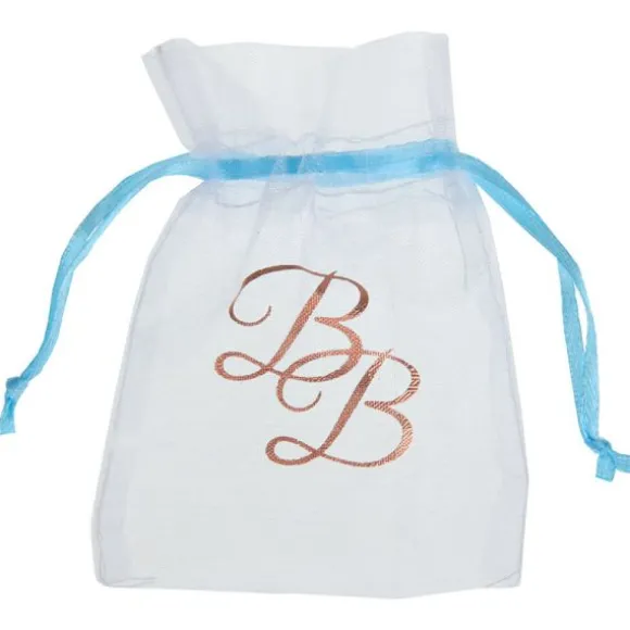 6 Sachets Dragées Bleu & Or - Collection BB