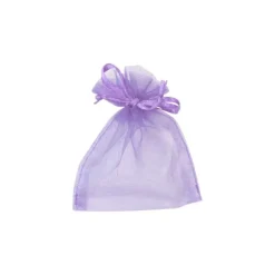 10 sachets en organza - 8 x 10 cm - Couleur au choix
