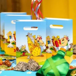 4 sachets en papier - 15,8 x 23,6 cm - Astérix ®