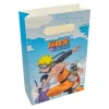4 sachets en papier - 15,8 x 23,6 cm - Naruto Shippuden ®
