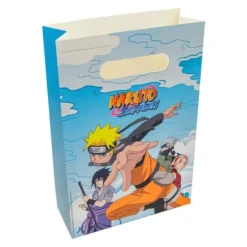 4 sachets en papier - 15,8 x 23,6 cm - Naruto Shippuden ®