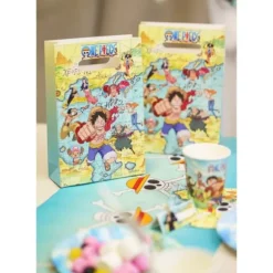 4 sachets en papier - 15,8 x 23,6 cm - One Piece ®