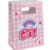 10 sachets en papier - 13 x 7 x 18 cm - Collection Girly