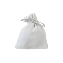 5 sachets en toile avec effet lin - Couleur au choix
