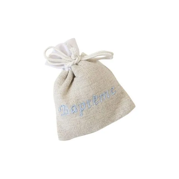 4 sachets en velours fine côte - 10 x 8 cm - Couleur au choix