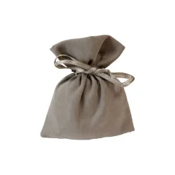 4 sachets en velours fine côte - 10 x 8 cm - Couleur au choix
