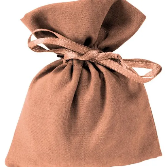 4 sachets en velours fine côte - 10 x 8 cm - Couleur au choix