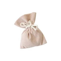 4 sachets en velours fine côte - 10 x 8 cm - Couleur au choix