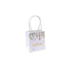 6 Sacs Cadeaux " Baptême " - Embossé Or