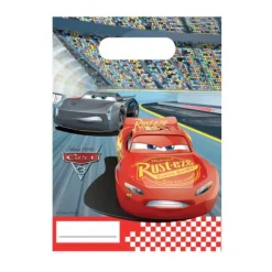 6 Sacs Cadeaux Cars 3