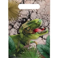 10 Sacs Cadeaux - Dinosaure T-Rex