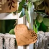 10 Sacs Cœurs - Parsemez l'Amour - Kraft et Cuivre