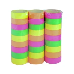 Serpentins colorés