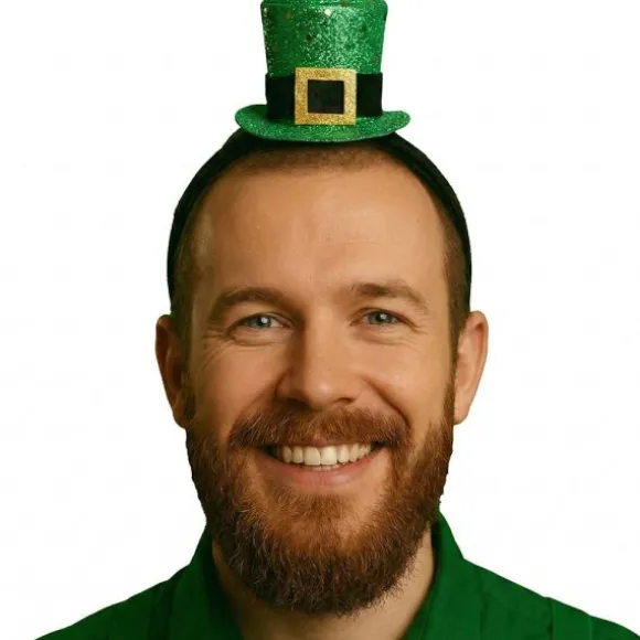 Serre-tête avec chapeau haut-de-forme - Saint-Patrick