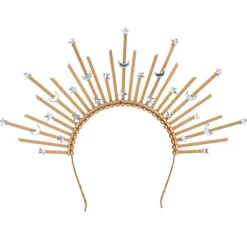 Serre-tête avec couronne "Apollo" pour festival