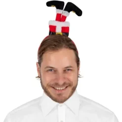 Serre-tête - Jambes de Noël - Modèle au choix