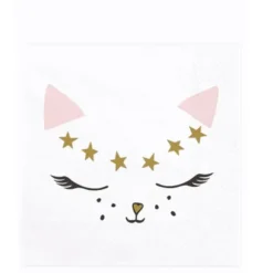 20 serviettes Chat - Meow Party