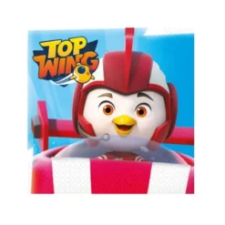 16 Serviettes 33 cm - Top Wing™