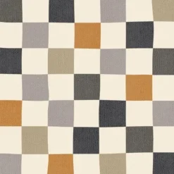 20 serviettes cocktail en papier - 25 x 25 cm - Avant-garde "Check Up Boho"