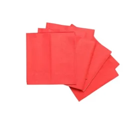 25 serviettes cocktail en papier - 21 x 21 cm - Couleur au choix