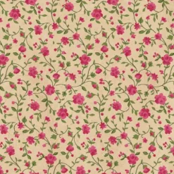 20 serviettes cocktail en papier - 25 x 25 cm - By Nature "Fleurs Mimi Rose"