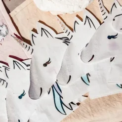 16 Serviettes - Collection Licorne Pastel