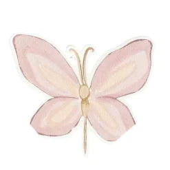 10 serviettes en forme de papillon en papier - 33 x 33 cm - Collection Fairy World