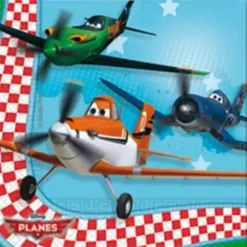 Serviettes en Papier Anniversaire Planes