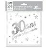 24 Serviettes en papier - Argent Métallisé - Age au Choix