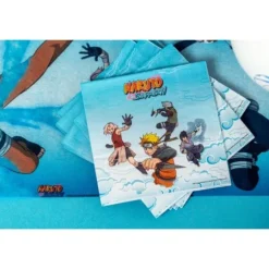 20 serviettes en papier FSC® - 33 x 33 cm - Naruto Shippuden ®