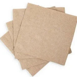 100 serviettes en papier kraft - 30 x 30 cm