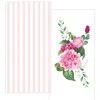 16 Serviettes en papier - 2 motifs - Floral Pink
