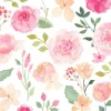 20 serviettes en papier - 33 x 33 cm - Atelier "Watercolour Roses"