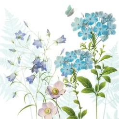 20 serviettes en papier - 33 x 33 cm - Atelier "Blue Harmony"