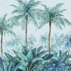 20 serviettes en papier - 33 x 33 cm - Avant-garde "Palm Island" - Couleur au choix